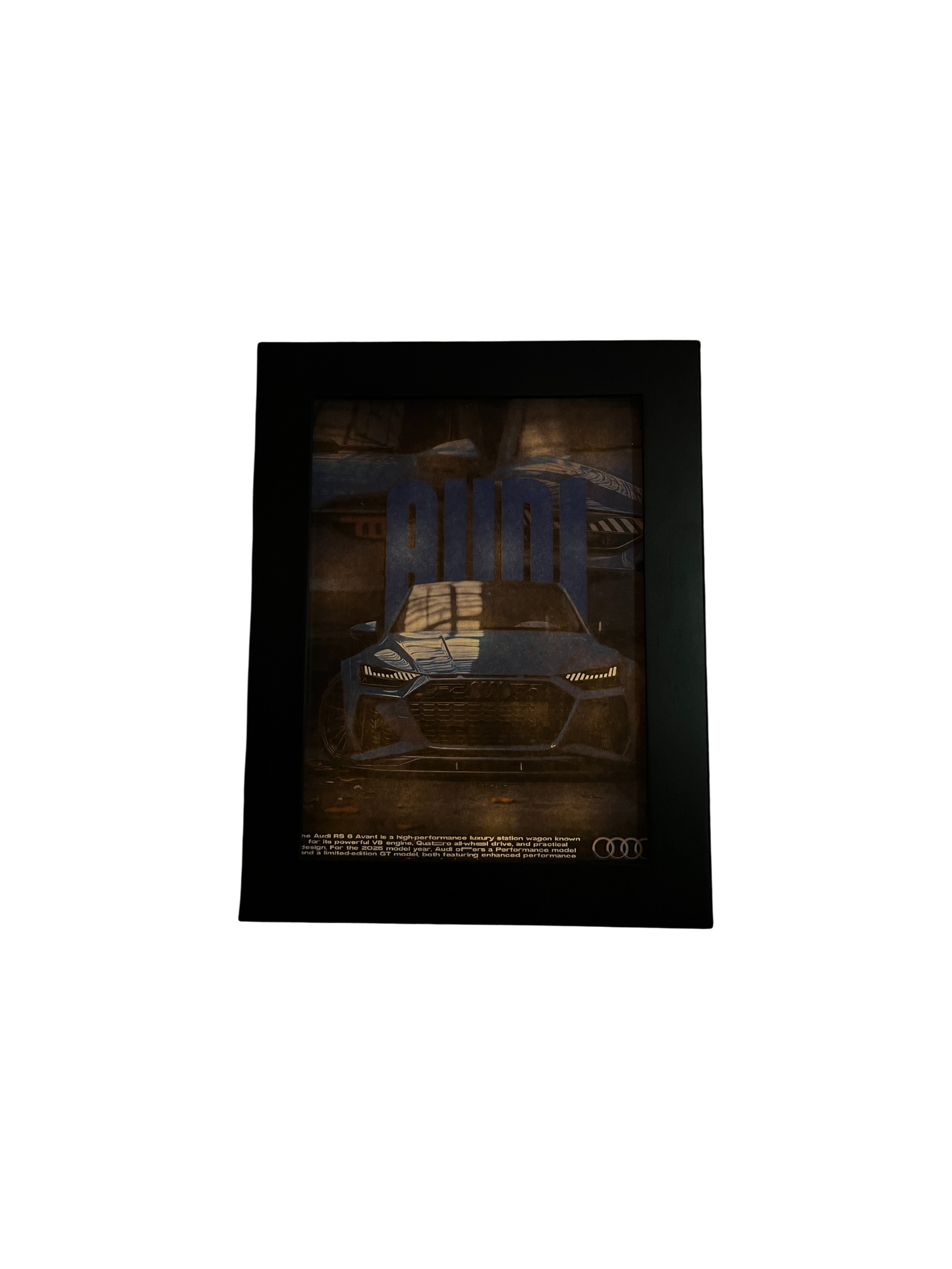 Audi (AWD Performance) värillinen LED -taulu