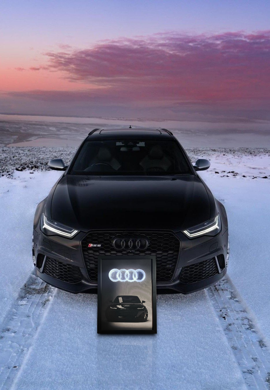 Custom LED autotaulut 3D