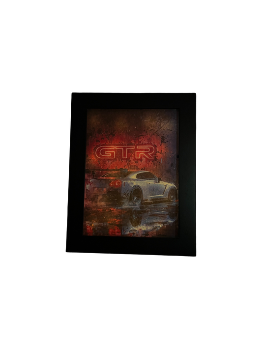 Nissan GTR värillinen LED -taulu