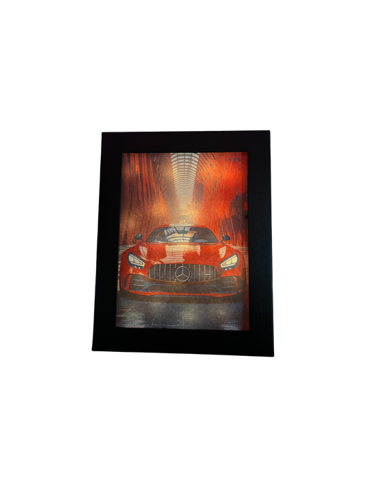 Mercedes Benz värillinen LED -taulu